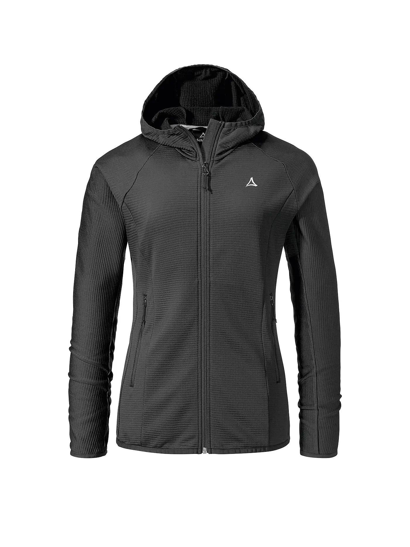SCHÖFFEL | Damen Fleecejacke Cascata Hoodie | schwarz